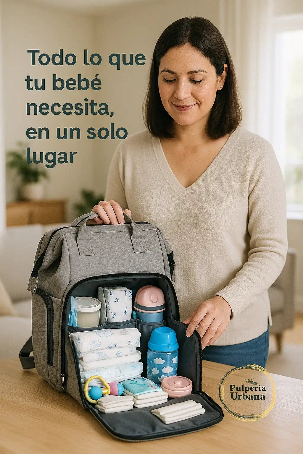 🎒 MOCHILA MUDADOR 2 EN 1