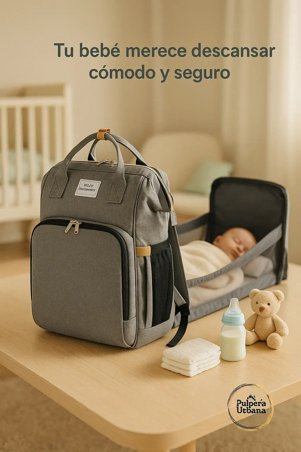 🎒 MOCHILA MUDADOR 2 EN 1