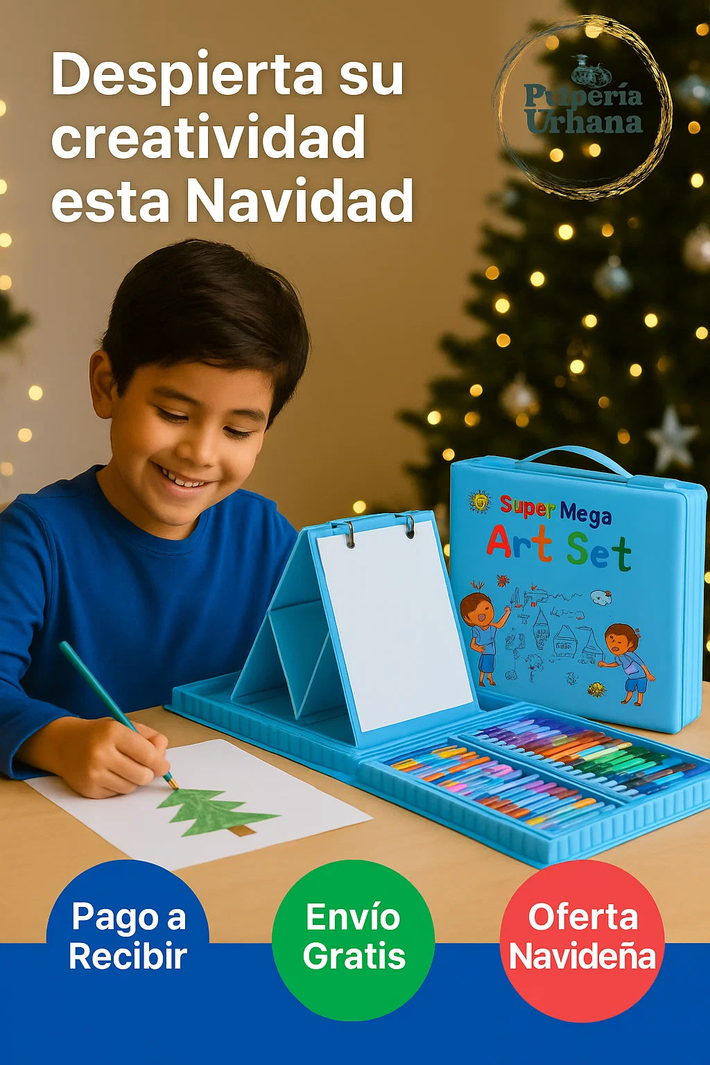 Pequeños Artistas – Maletín Creativo 208 pcs.
