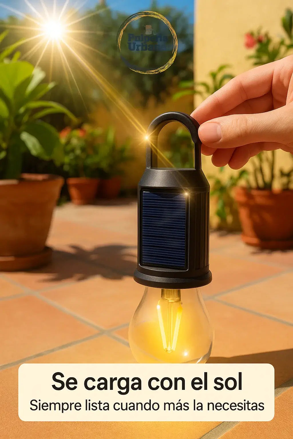 Ampolleta Solar De Camping X2