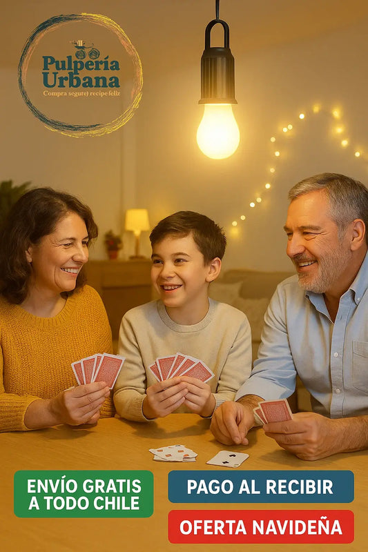 Ampolleta Solar De Camping X2