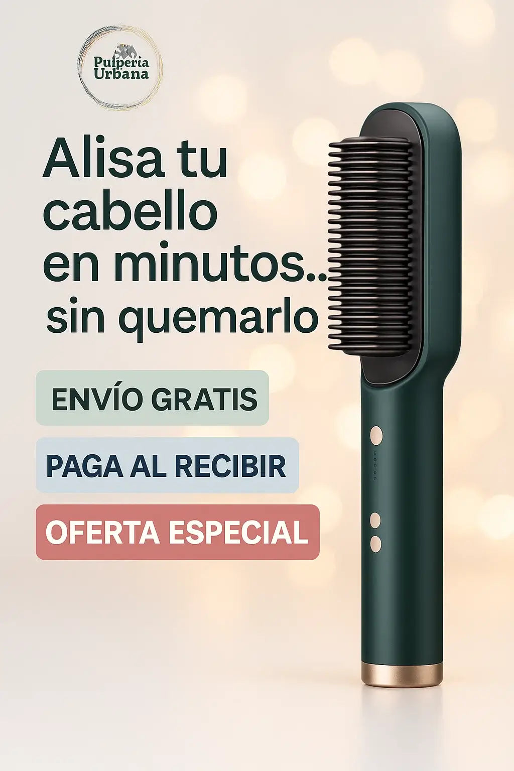 Peine Alisador 3 en 1