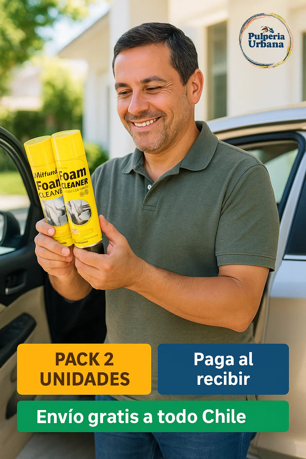 Limpiador Espuma Multiusos Foam Cleaner