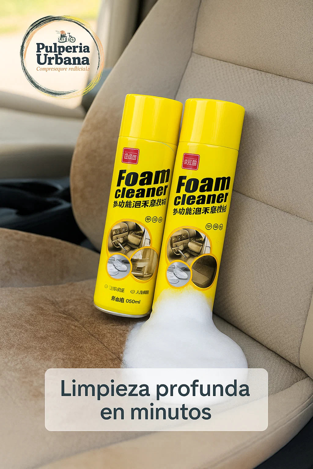 Limpiador Espuma Multiusos Foam Cleaner