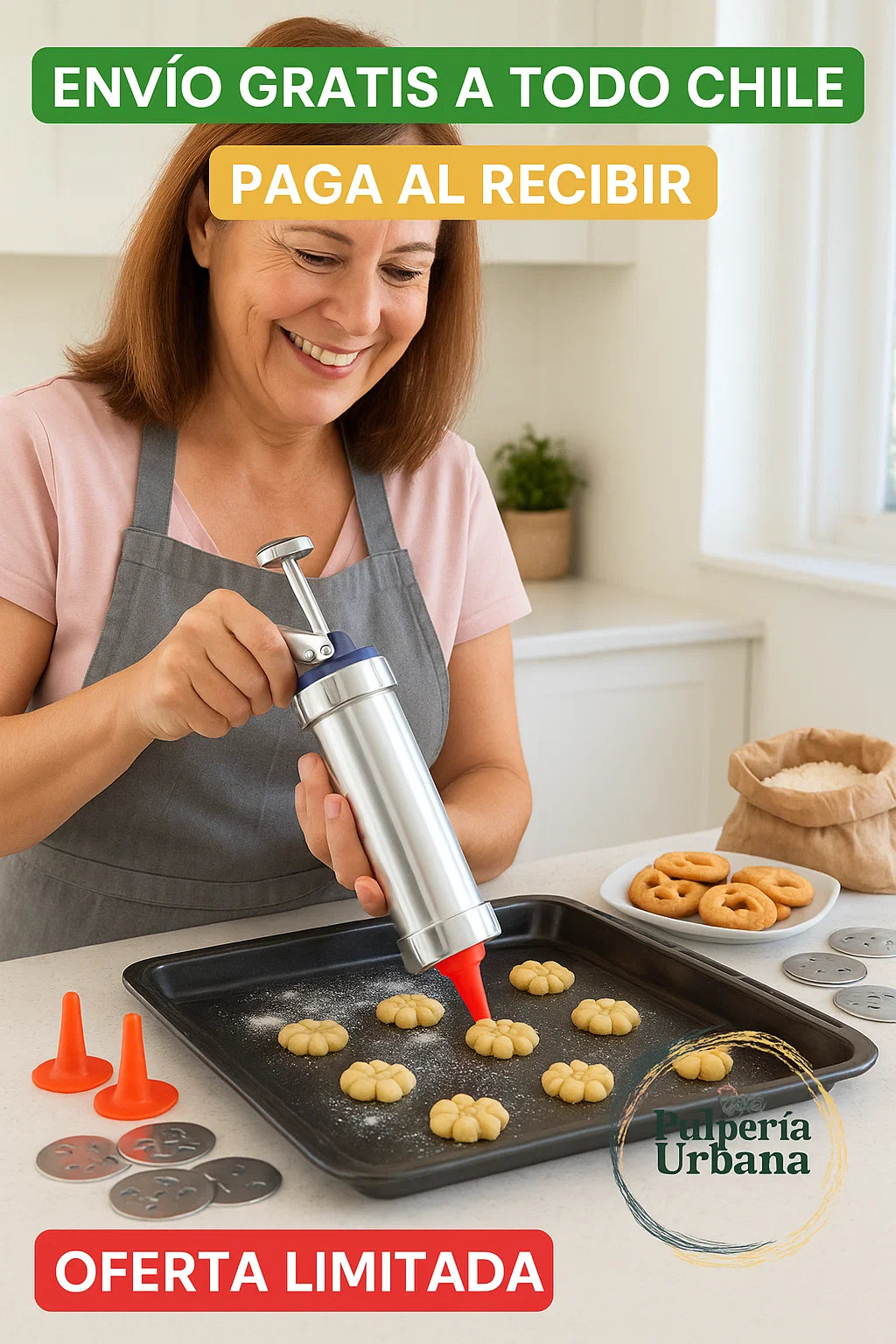 MÁQUINA PARA HACER GALLETAS NAVIDAD