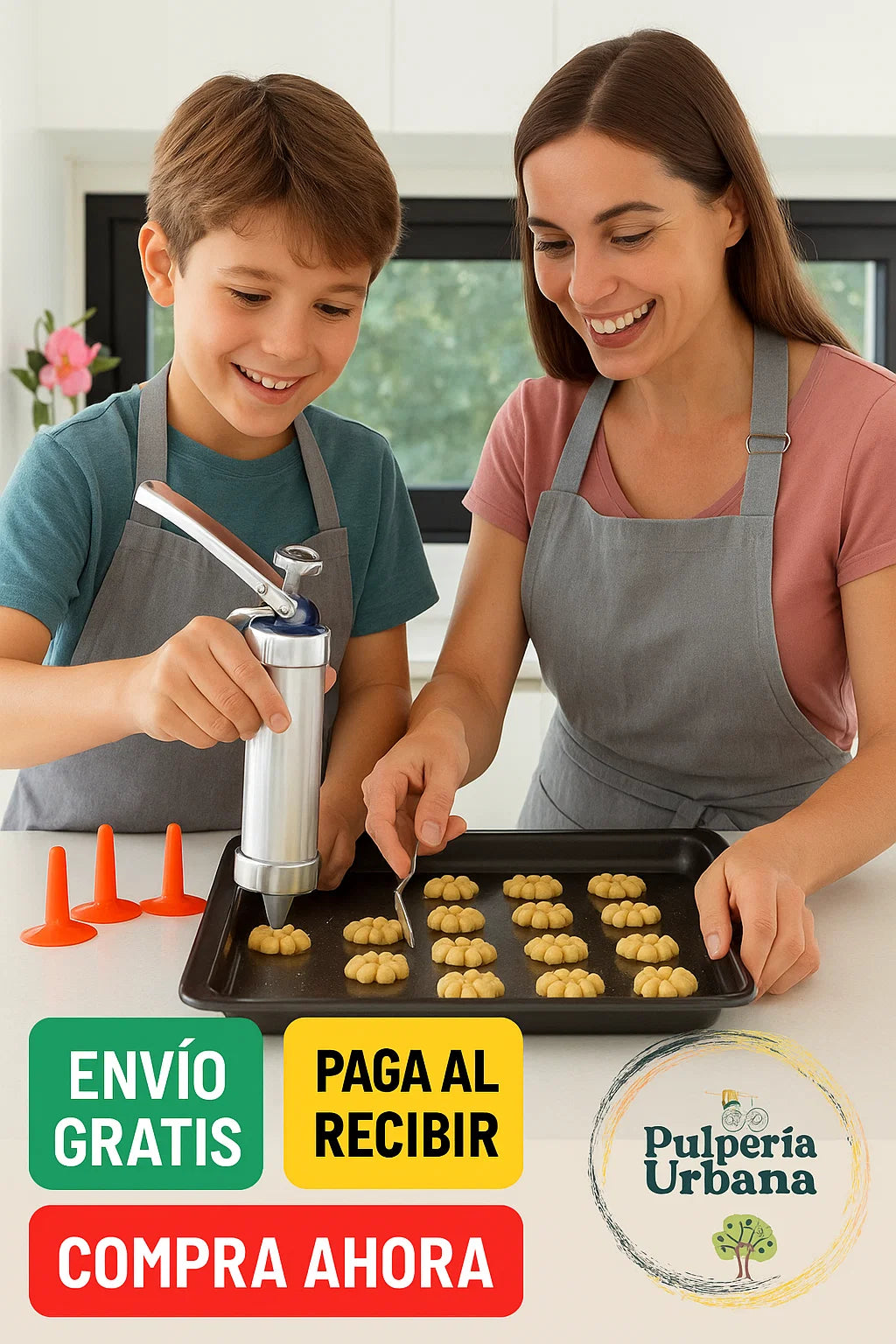 MÁQUINA PARA HACER GALLETAS NAVIDAD