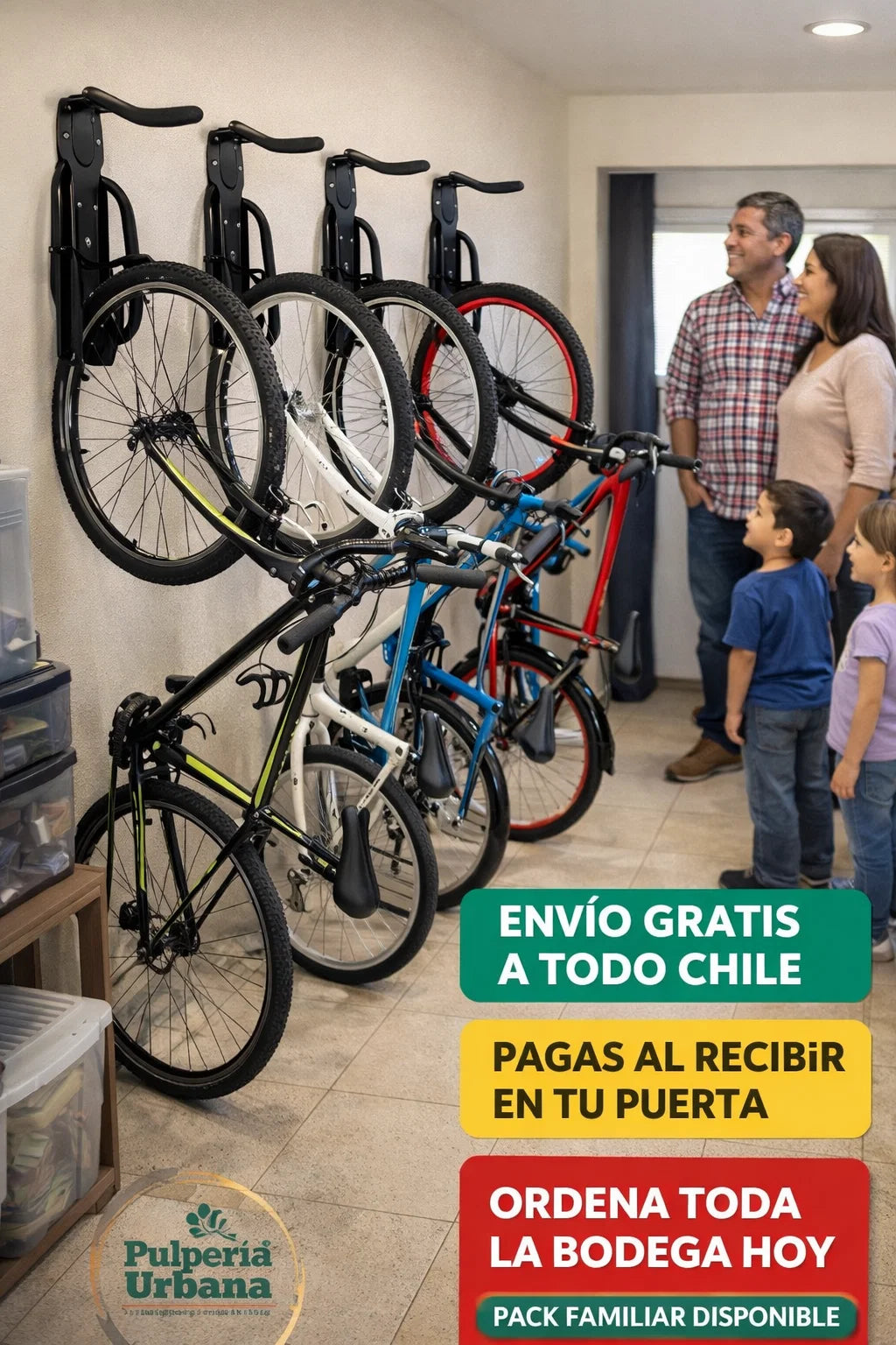 Soporte De Pared Para Bicicleta