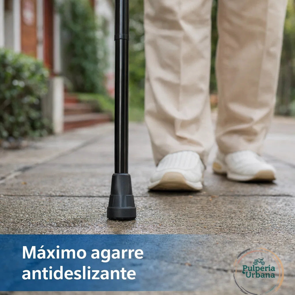 Baston ajustable plegable