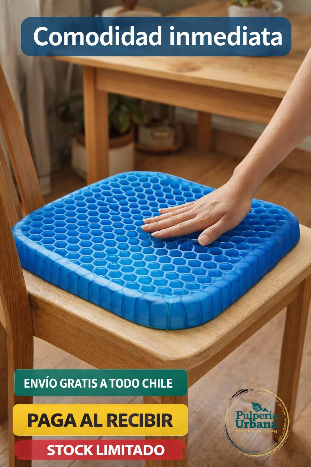 COJIN DE GEL FLEXIBLE
