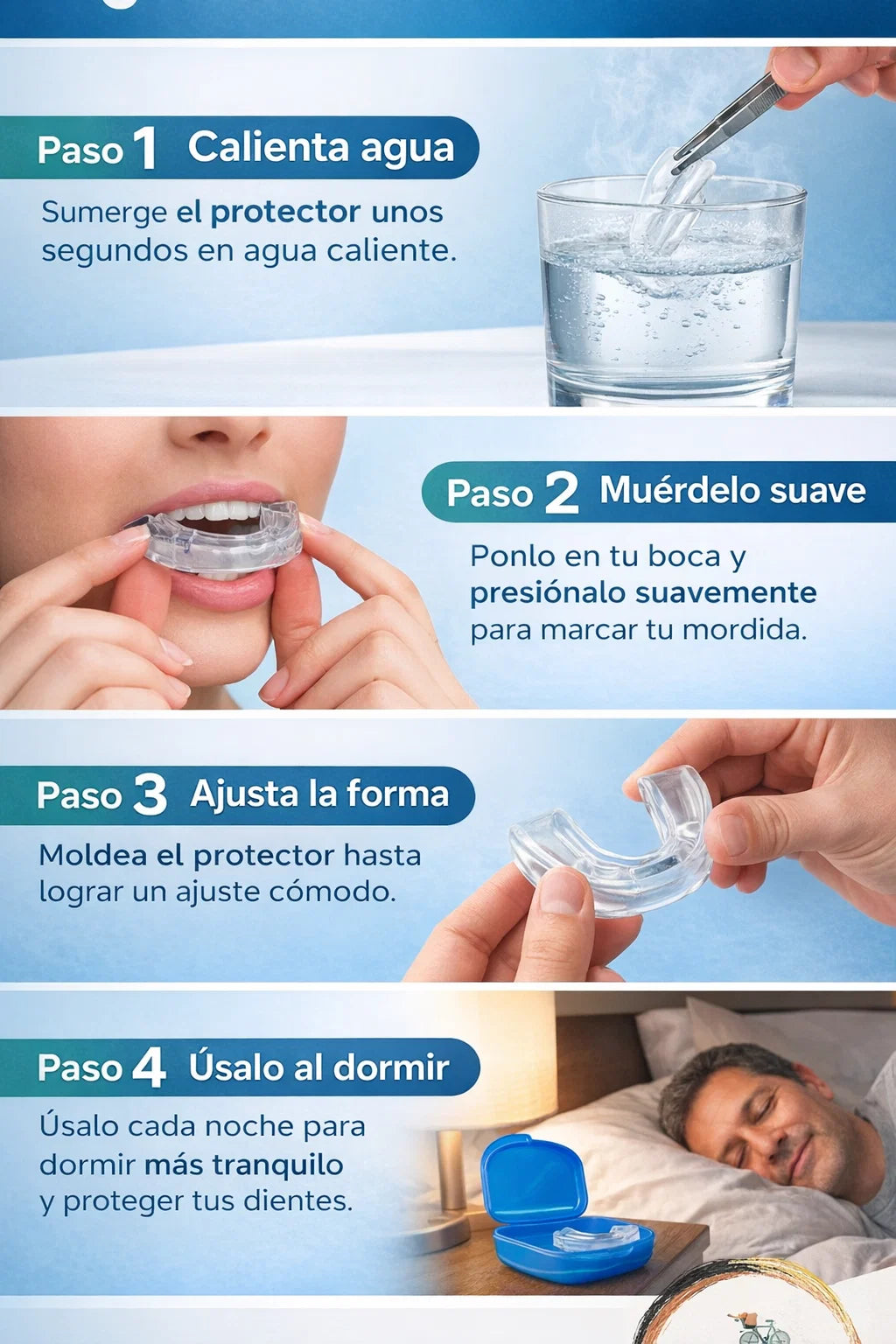 BruxiZen - Placa dental anti Bruxismo