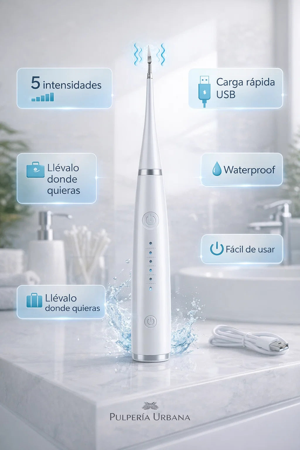 Limpiador Dental Quita Sarro Bucal - Dientes más limpios, sonrisa más segura ✨🦷